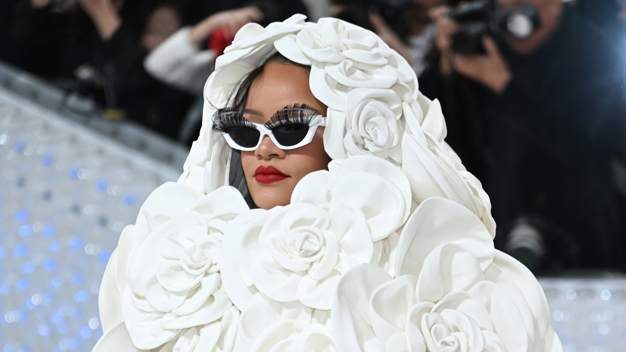 Behind Rihanna's Valentino MET Gala's Dress Time International