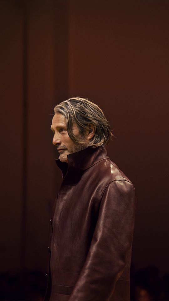 Mads Mikkelsen Closes ZEGNA Summer 2025 Fashion Show