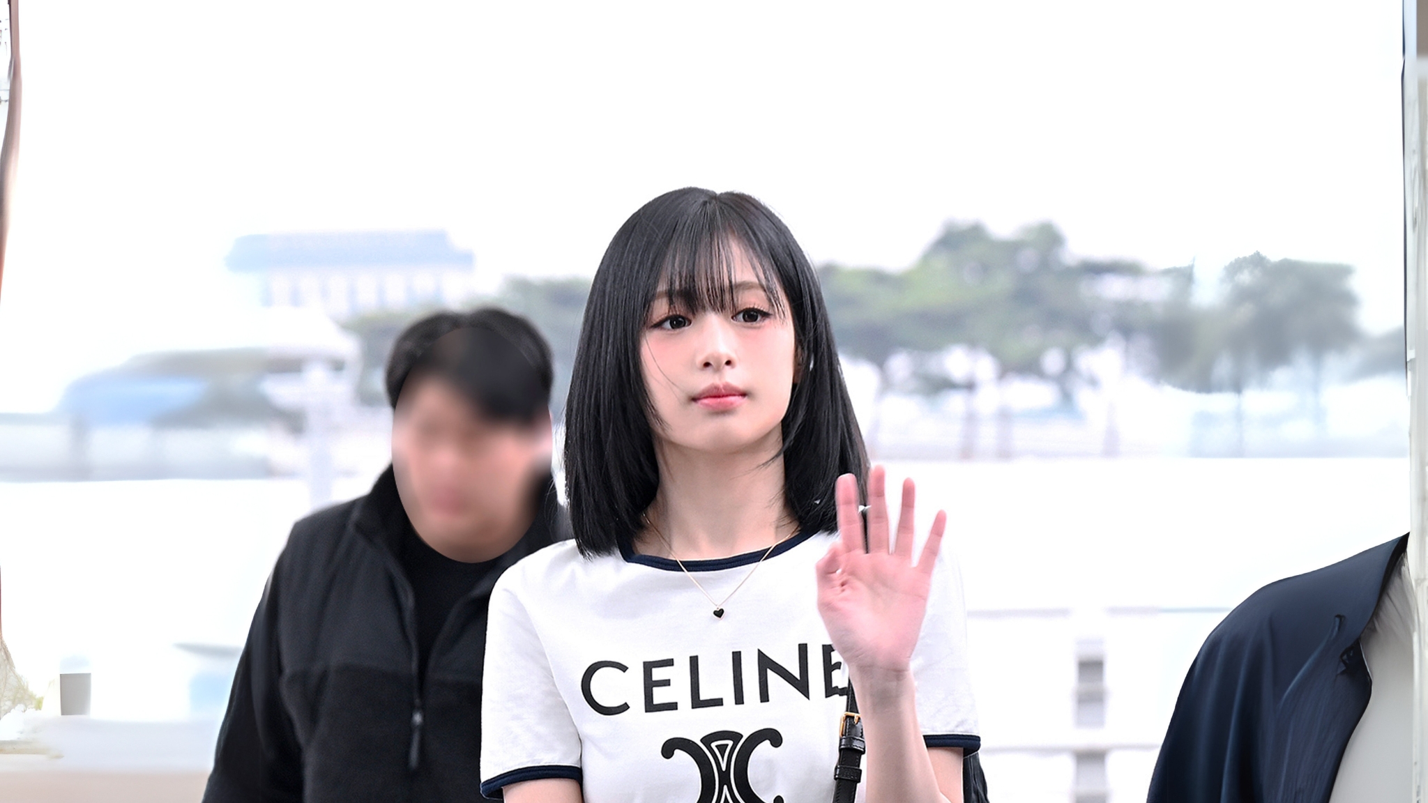 Ahyeon’s Cool Take on the Classic CELINE Tee
