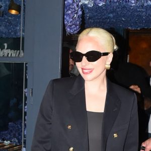 Style Sighting: Lady Gaga in CELINE